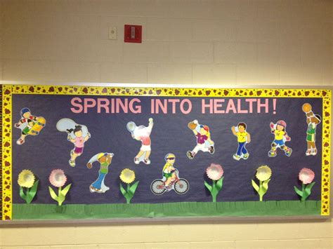 Health Office Bulletin Board Ideas