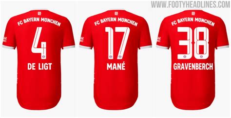 Bayern München 22 23 Squad Numbers Announced Footy Headlines