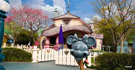 Disneyland Minnie Mouse House Kartatila