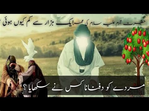 Hazrat Adam Alih Salam Ki Kahani Hazart Adam Ki Wafat K Waqya Murdo