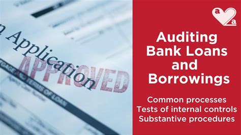 Auditing Bank Loans And Borrowings Youtube
