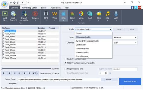 This audio to mp3 converter can convert audio files to mp3 (mpeg1/2 audio layer 3) audio. AVS Free Audio Converter - Convert all key audio formats