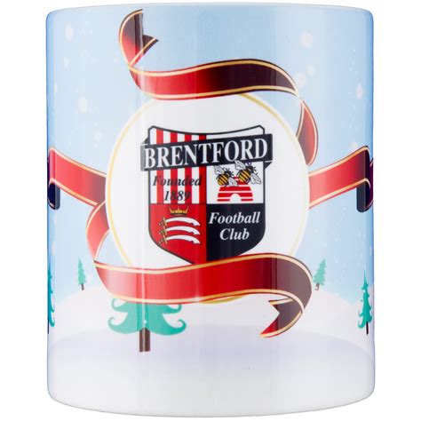 Transferts, résultats, billeterie, effectif, calendrier et statistiques. Brentford FC Christmas Mug
