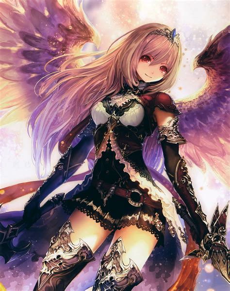 Angel Anime Shingeki No Bahamut Dark Angel Olivia