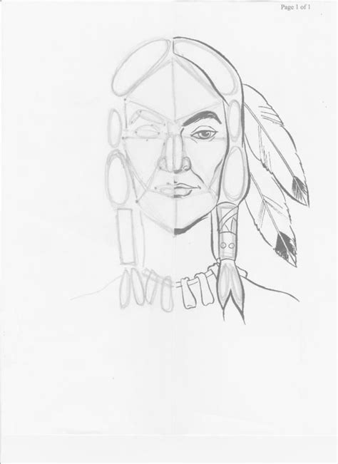 Mirror-Image Drawing, Week 2, Classical Conversations, Native American