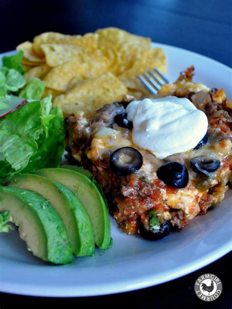 Mexican Lasagna Farmgirl Gourmet