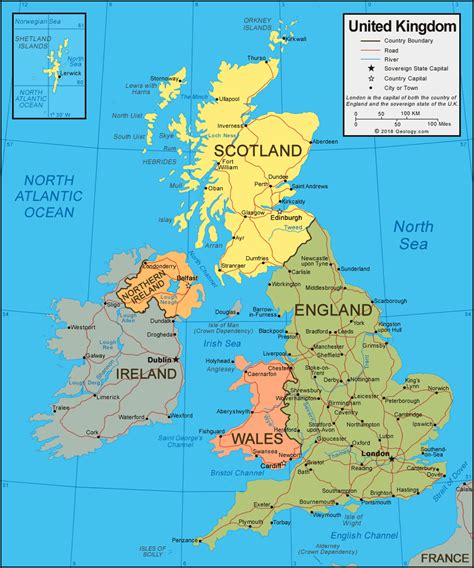 This list includes all places with city status. United Kingdom Map | England, Scotland, Northern Ireland ...