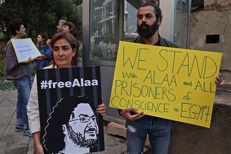 Un Demands Egypt Immediately Release Prominent Activist Alaa Abd El