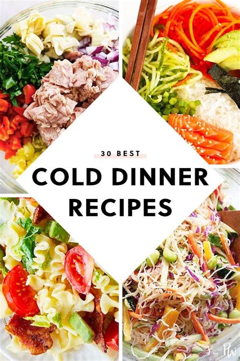30 Cold Dinner Ideas Made For Scorching Hot Nights Artofit