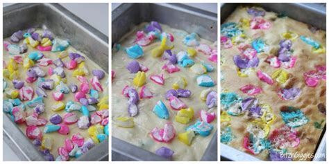 Peeps Cake With Marshmallow Frosting