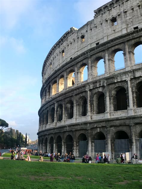 Roma Coliseo De Roma Vestixios Flickr