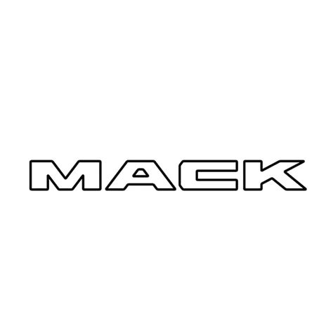 SVG 6 Pack MACK Trucks Logo Graphics SVG Graphic For Cricut Or Vinyl