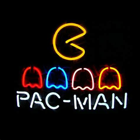 Pac Man Neon Sign Diy Neon Signs Custom Neon Signs