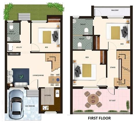 20x45 House Plan Best Duplex House Plan Dk 3d Home Design Images And