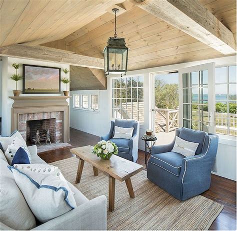 Cozy Coastal Living Room Decorating Ideas 43 Heaven Coastal