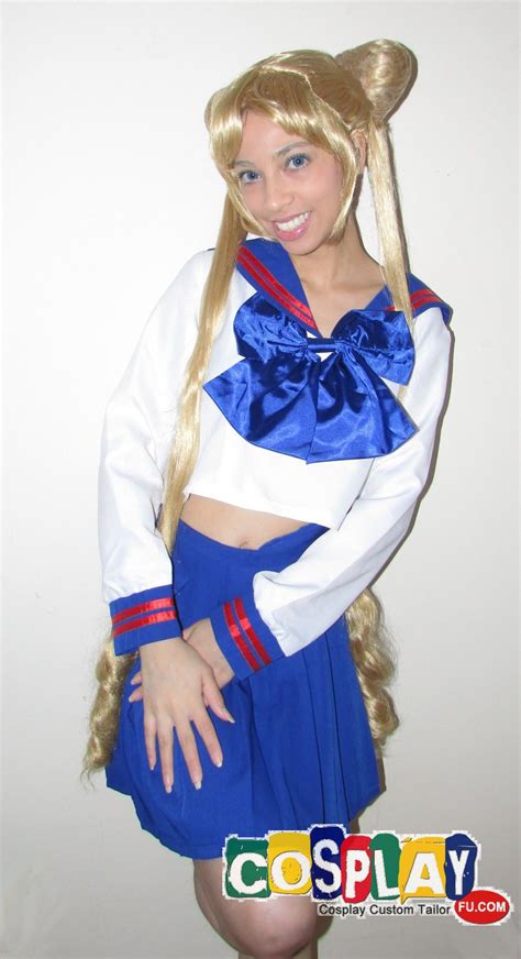 Custom Sailor Moon Cosplay Costume School Uniform From Sailor Moon