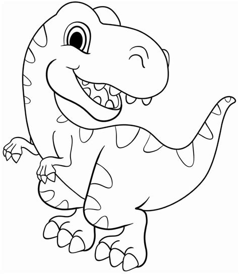 Desenhos De Dinossauro Para Colorir Como Fazer Em Casa