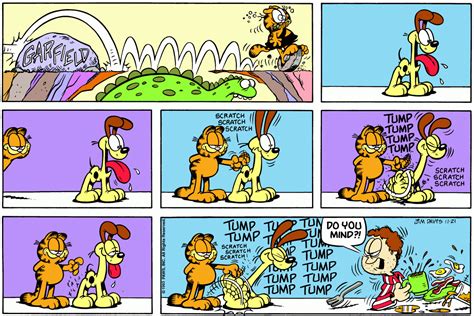 Garfield Daily Comic Strip On November 21st 1993 Garfield Comics