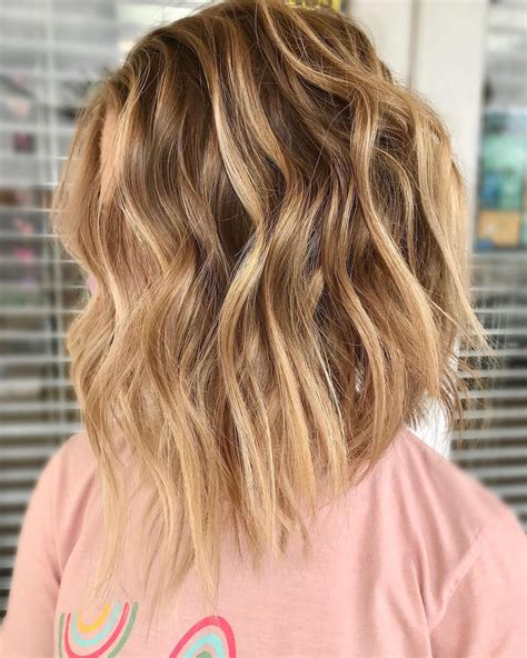 10 Medium Length Haircuts With Wavy Hair Pop Haircuts