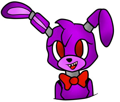 Bonnie Fnaf Drawing By Clairexcat On Deviantart