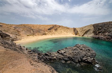 Playa Del Papagayo Lanzarote Isole Foto Gratis Su Pixabay Pixabay