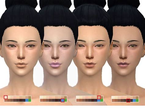 S Club Wmll Asian Hs Nd Skintones 10 The Sims 4 Skin Sims 4 Cc