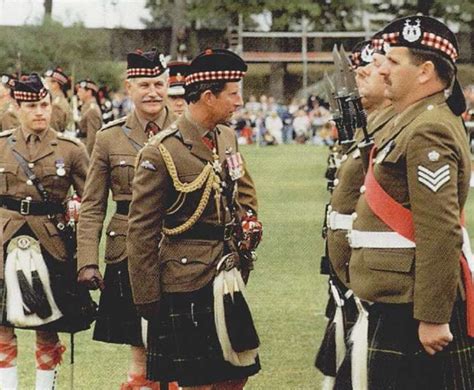 The Kings Close Bond With The Army In Scotland The British Army
