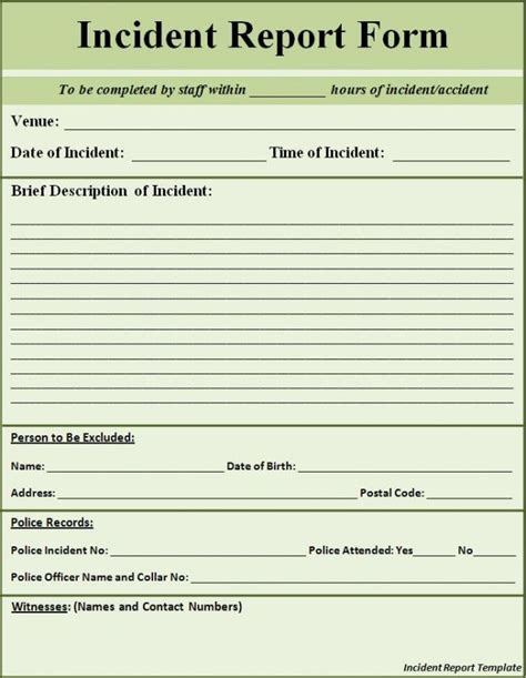 Professional Police Arrest Report Template Doc Example Uploaded By Maya