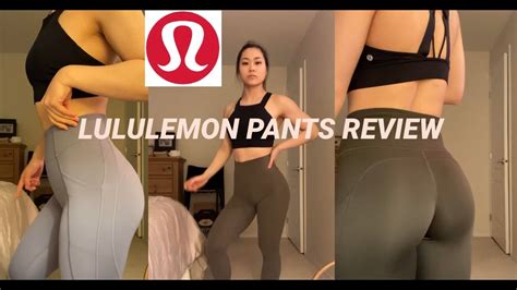 Lululemon Leggings And Joggers Review And Try On Youtube