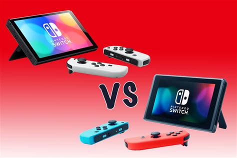 Nintendo Switch Oled Model Vs Nintendo Switch Whats The Difference