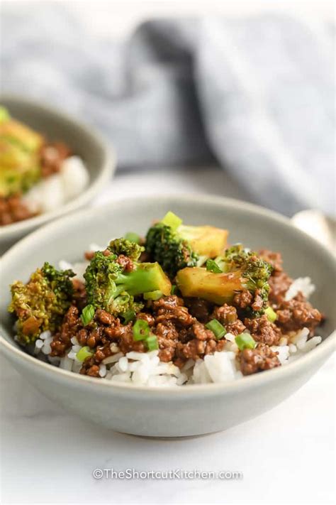 Ground Beef And Broccoli Stir Fry 30 Minute Meal The Shortcut Kitchen