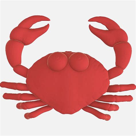 Crab 3d Model By Max