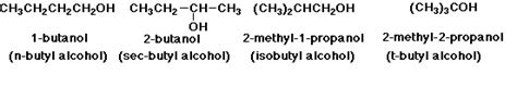 Write The Number Of Structural Formulae For All The Isomeric Alcohols