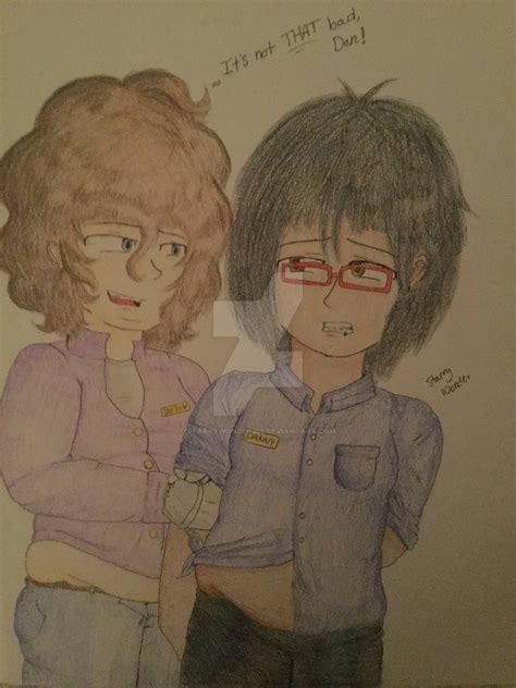 Its Not That Bad Mike Afton And Danny By Starrywonder355 On Deviantart