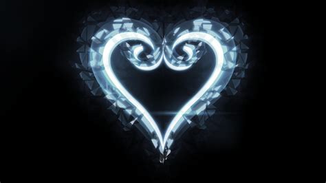 Wallpaper Anime Heart Kingdom Hearts Light Darkness Wing