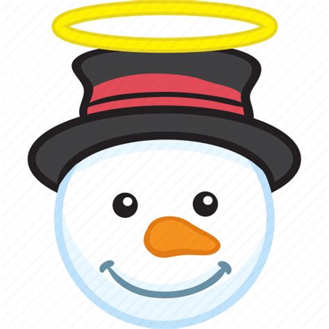 Christmas Emoji Emoticon Smiley Snowman Winter Icon Download On