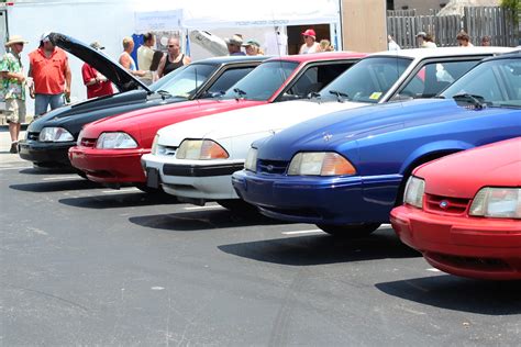 More Fox Body Mustangs At The Car Show Charlie J Flickr