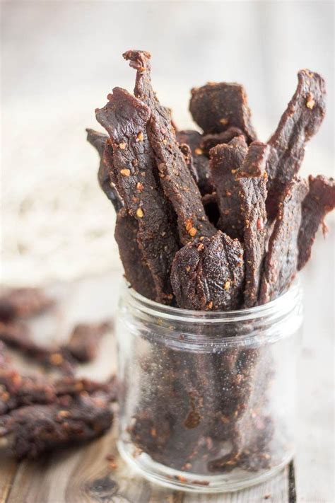 Hot And Spicy Home Made Beef Jerky Recipe Homemade Beef Jerky Jerky Recipes Food
