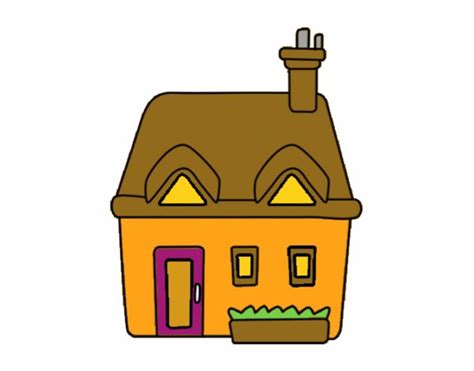 Dibujo De Casa Con Chimenea Pintado Por En El Día 30 12 18