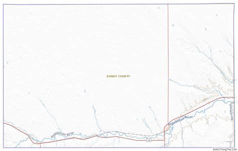 Topographic Map Of Dundy County Nebraska Map Nebraska Topographic Map