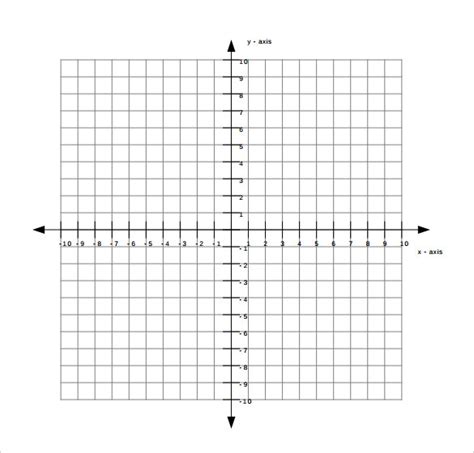 5 Free Printable Graph Paper With Axis X And Y And Numbers