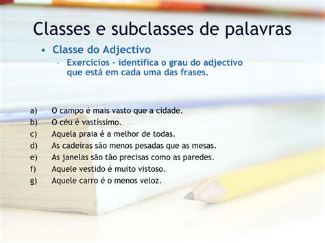 PPT Classes De Palavras PowerPoint Presentation Free Download ID