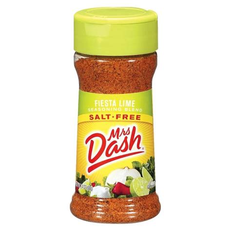 Mrs Dash Fiesta Lime Seasoning Blend 24oz 68g Salt Free American
