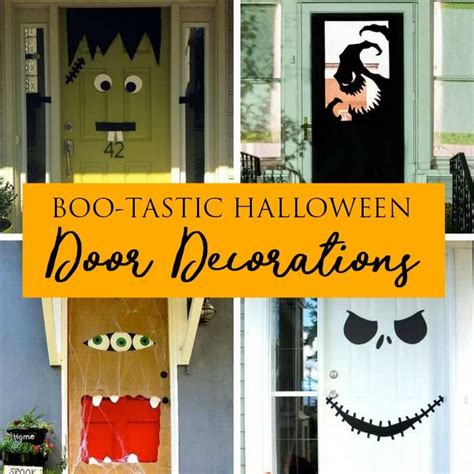 15 Diy Halloween Door Decorations For Home Or Classrooms