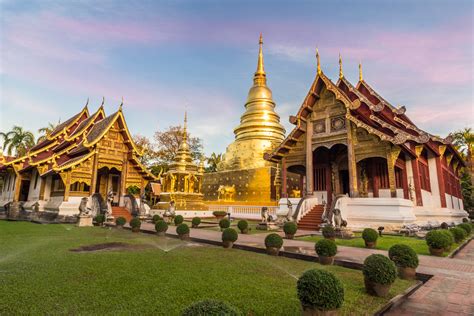Wat Phra Singh Chiang Mai Tailândia Viagem Com Charme