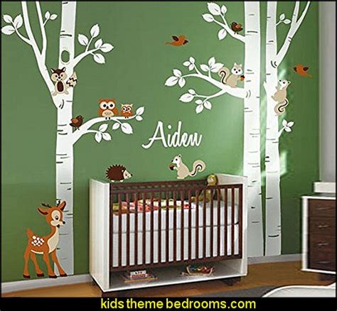 Forest themed nursery the norris children, stephens city, va. Decorating theme bedrooms - Maries Manor: woodland forest ...