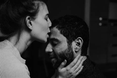 Emotional Portrait Photography Intimate Black And White Couple Photoshoot