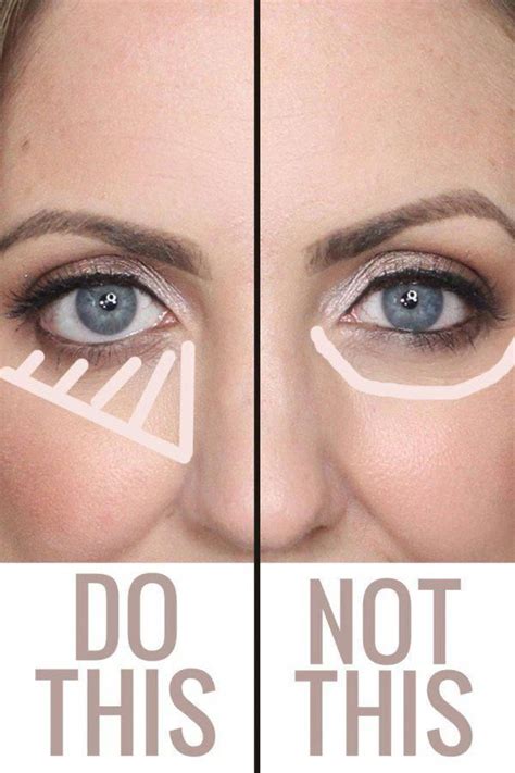 How To Apply Highlighting Concealer Under The Eyes Bumpsundereyes