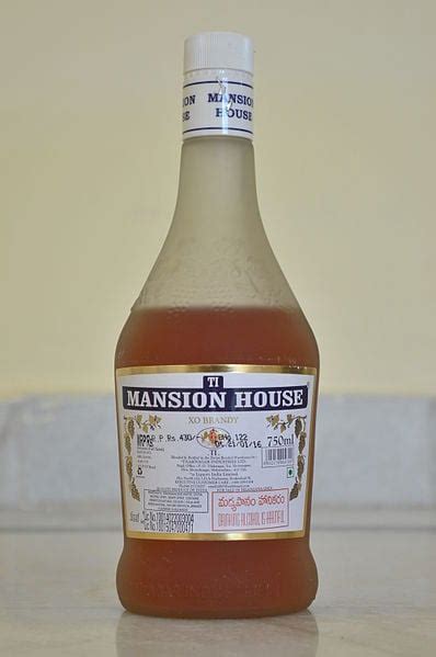Mansion House One Of The Most Popular Brandy In India Rbrandy
