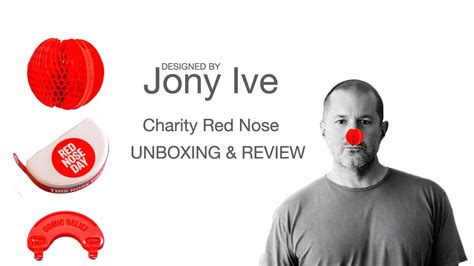 Jony Ive Designed Charity Red Nose For Comic Relief Unboxing And Review